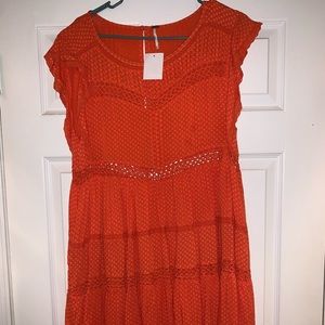 Free People Retro A-Line Dress